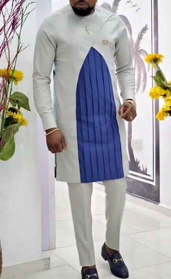 MG Men's Traditional African Wear/ Kafka, African Suit T224