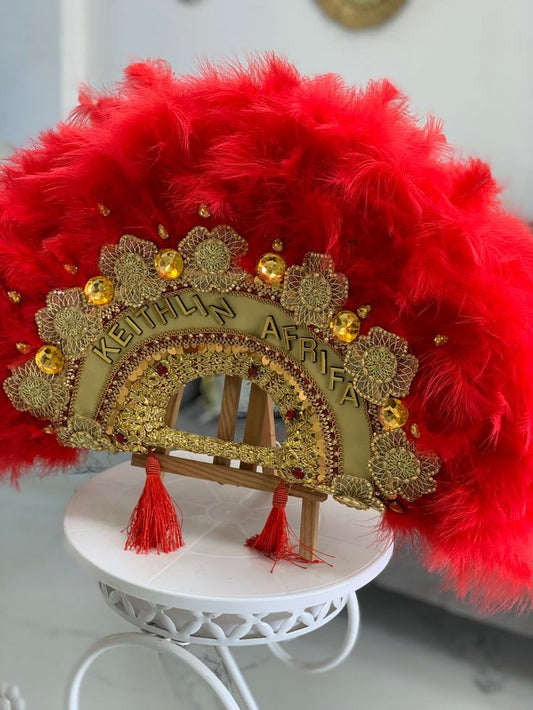 Beautiful Handmade Wedding Fan Accessories AS17