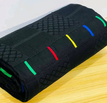 MG Funeral Authentic Hand Weaved Kente Cloth A9753