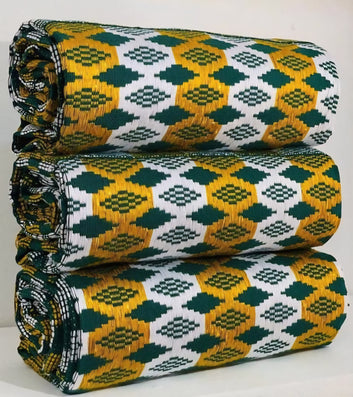 MG Authentic Hand Weaved Kente Cloth A00014
