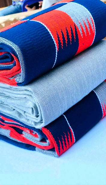 MG Authentic Hand Weaved Kente Cloth A921