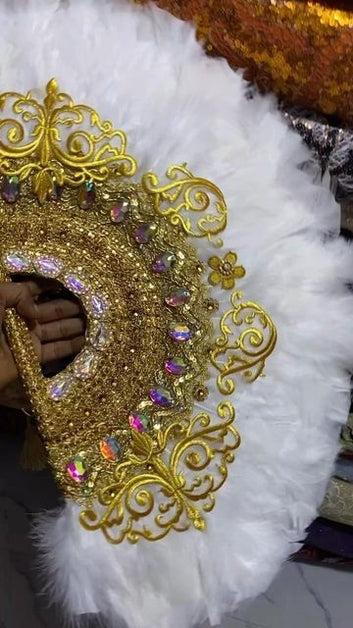 Beautiful Handmade Wedding Fan Accessories AS44