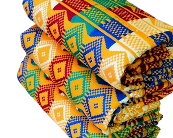 MG Authentic Hand Weaved Kente Cloth A429