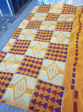 MG Authentic Hand Weaved Kente Cloth A209
