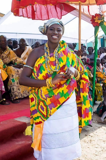 MG Premium Hand Weaved Kente Cloth P119