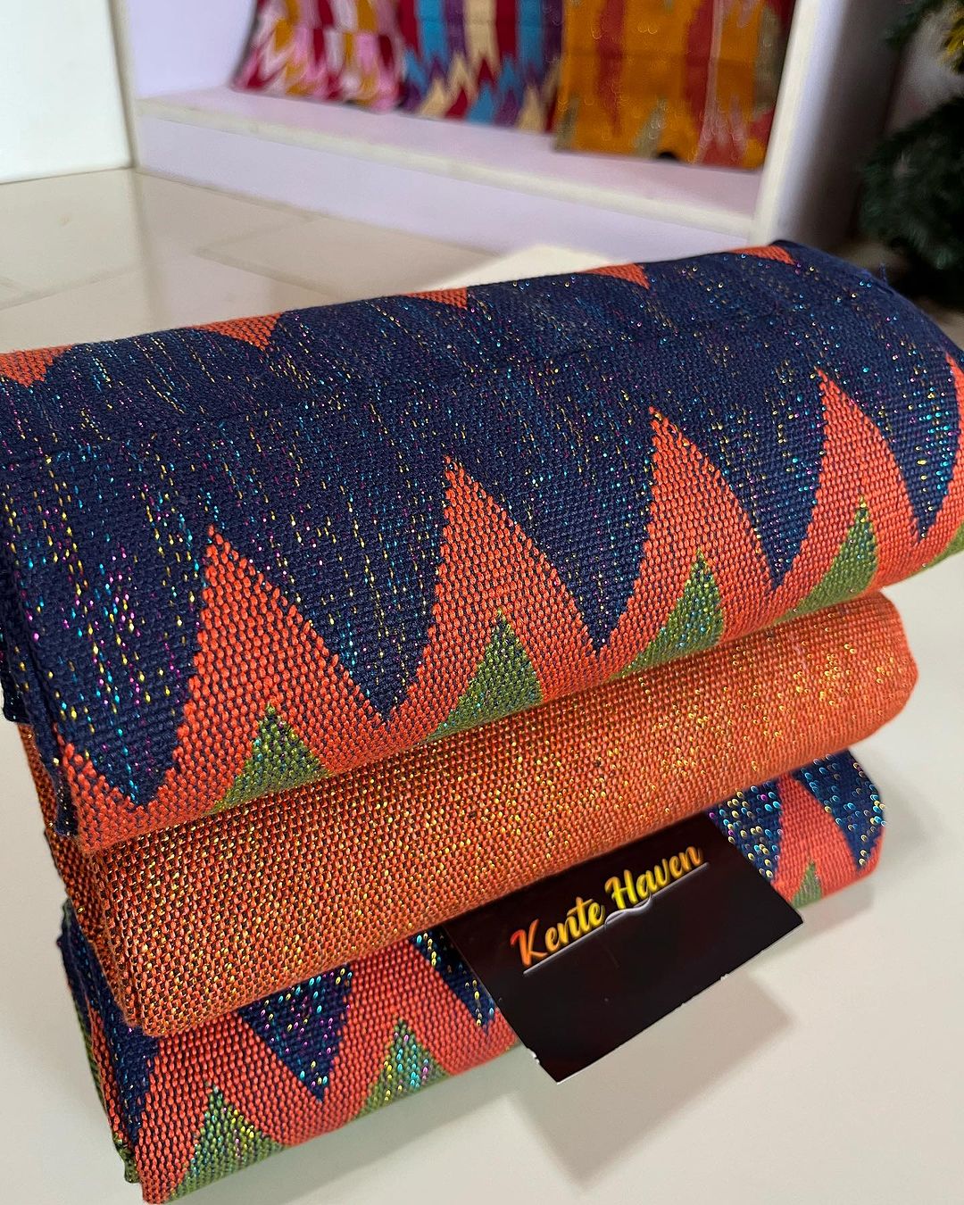 Kente Haven Ombre Fashion Hand Weaved Collection KH76