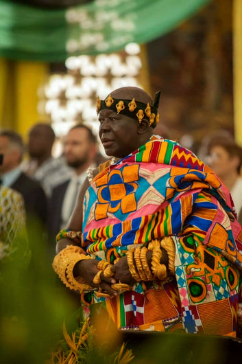 MG Royal Double Hand Weaved Kente Cloth R170