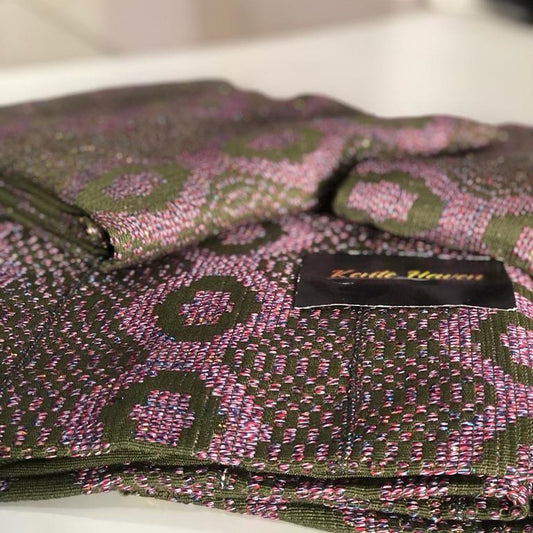 MG New Fashion Authentic Hand Weaved Kente Cloth A61180