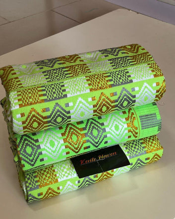 Kente Haven Ombre Fashion Hand Weaved Kente Cloth KH155