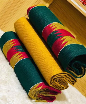 MG Authentic Hand Weaved Kente Cloth A916