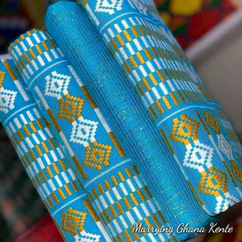 MG Authentic Hand Weaved Kente Cloth A171
