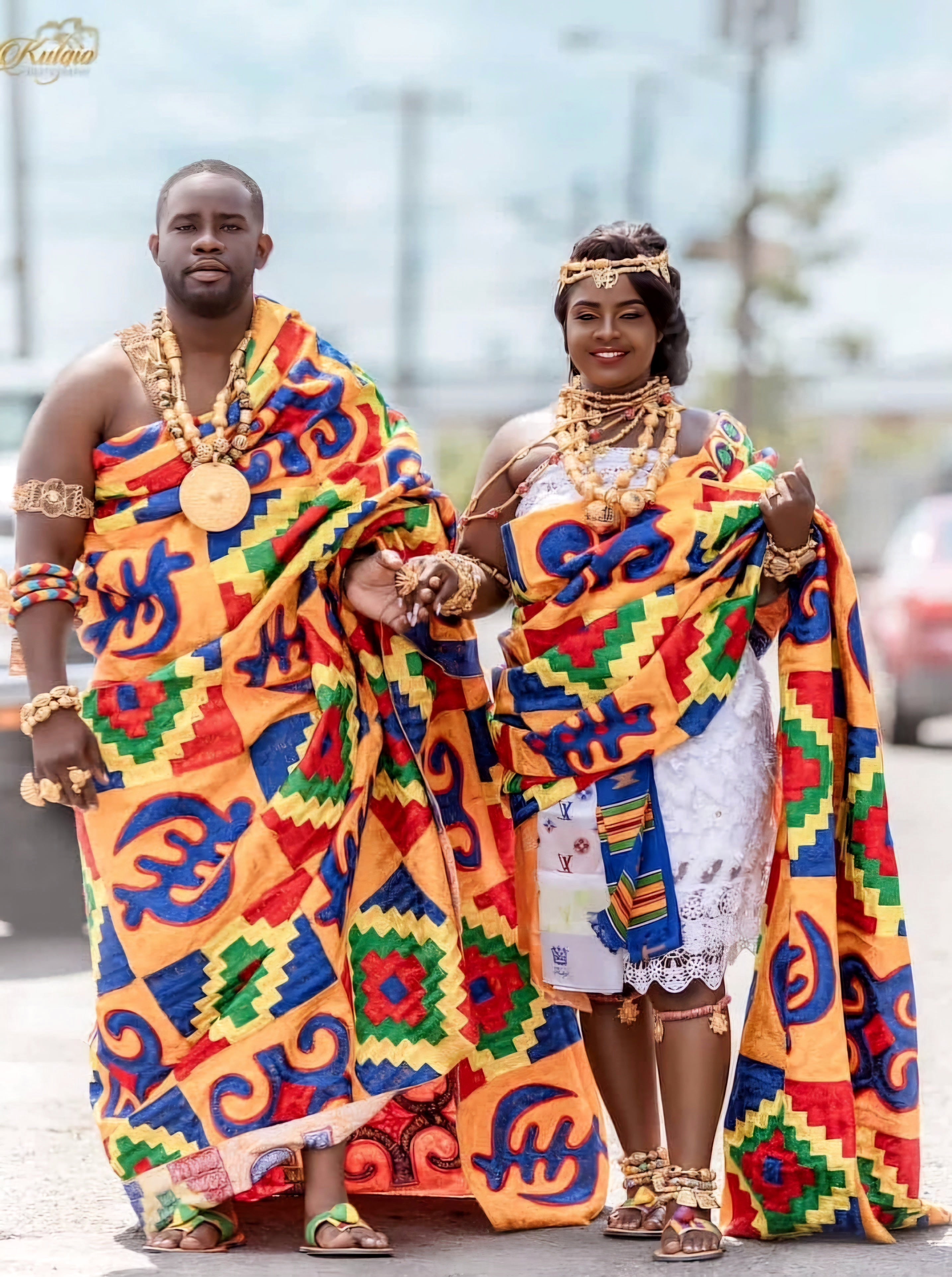 Kente cloth outfits shop