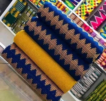 MG Authentic Hand Weaved Kente Cloth A813