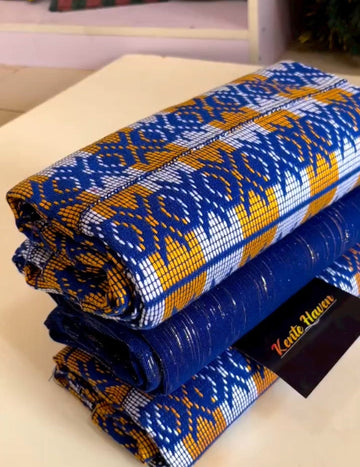 Kente Haven New Fashion Hand Weaved Kente Cloth KH164