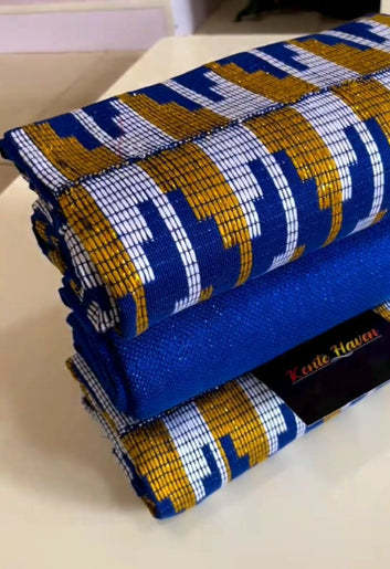 Kente Haven New Fashion Hand Weaved Kente Cloth KH141