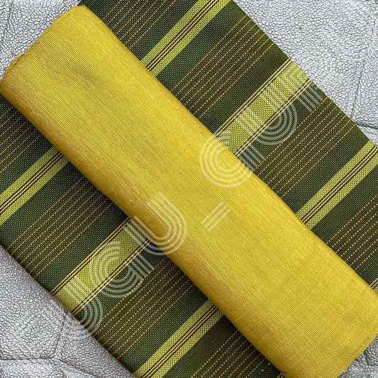 Fugu Guru New Fashion Brand Collection gives highest quality Striped Bonwire Kente Cloth/ FG43