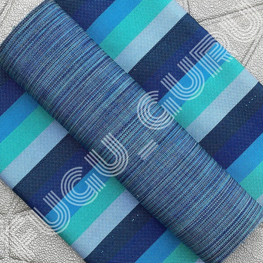 Fugu Guru New Fashion Brand Collection gives highest quality Striped Bonwire Kente Cloth/ FG157