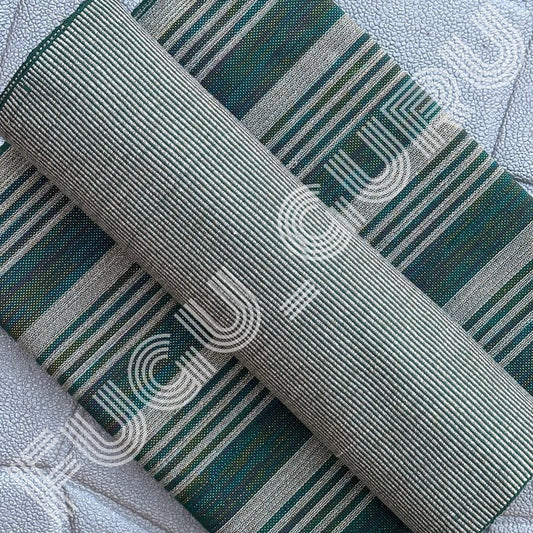 Fugu Guru New Fashion Brand Collection gives highest quality Striped Bonwire Kente Cloth/ FG160