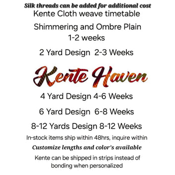 Kente Haven New Fashion Hand Weaved Kente Cloth KH217