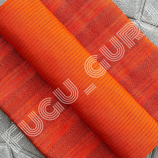 Fugu Guru New Fashion Brand Collection gives highest quality Striped Bonwire Kente Cloth/ FG194