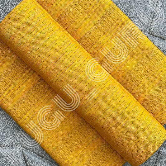 Fugu Guru New Fashion Brand Collection gives highest quality Striped Bonwire Kente Cloth/ FG202