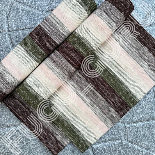 Fugu Guru New Fashion Brand Collection gives highest quality Striped Bonwire Kente Cloth/ FG183