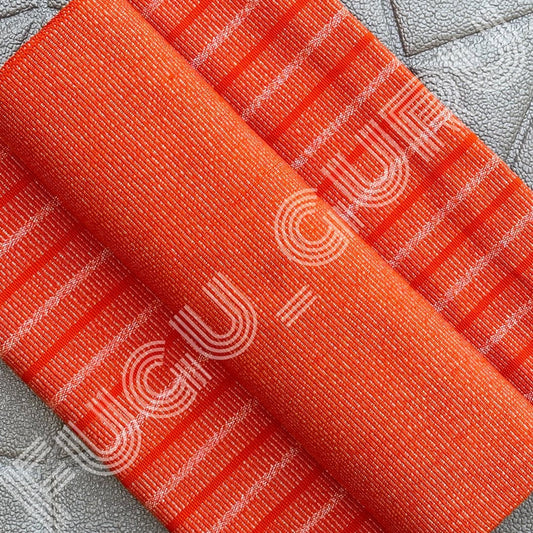 Fugu Guru New Fashion Brand Collection gives highest quality Striped Bonwire Kente Cloth/ FG191