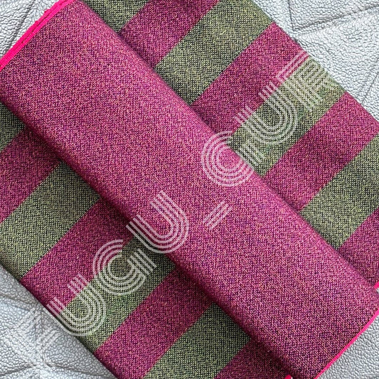 Fugu Guru New Fashion Brand Collection gives highest quality Striped Bonwire Kente Cloth/ FG199