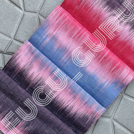 Fugu Guru New Fashion Brand Collection gives highest quality Striped Bonwire Kente Cloth/ FG215