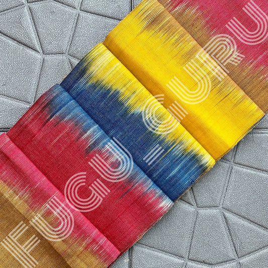 Fugu Guru New Fashion Brand Collection gives highest quality Striped Bonwire Kente Cloth/ FG216