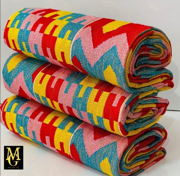 MG Premium Hand Weaved Kente Cloth P223