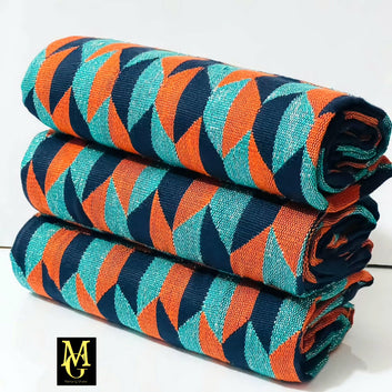 MG Premium Hand Weaved Kente Cloth P612