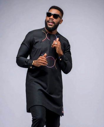 MG Men's Traditional African Wear/ Kafka, African Suit T100