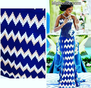 MG Premium Hand Weaved Kente Cloth P315