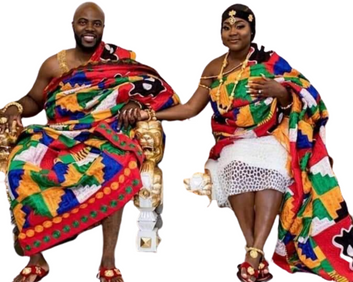 Royal Authentic Kente Cloth R1308