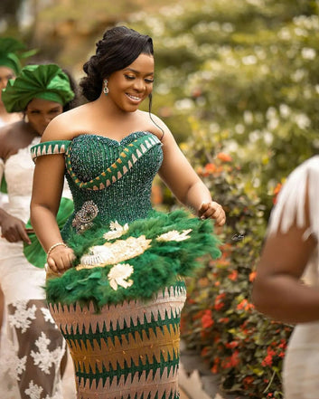 Royal Authentic Hand Weaved Kente Cloth D244