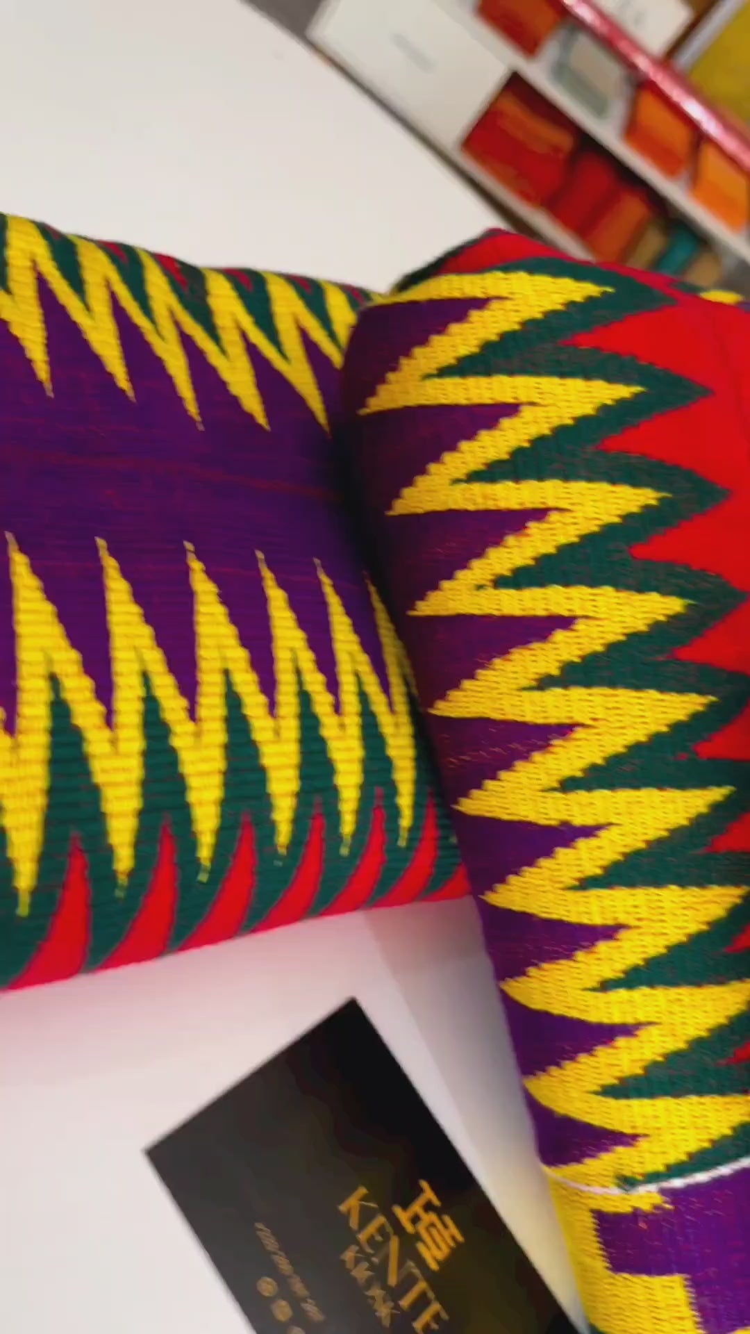 H.G Kente Cloth Royal Hand Weaved Kente collection HGC85